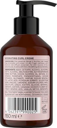 Vlažilna krema za lase Hydrating Curl BALI CURLS