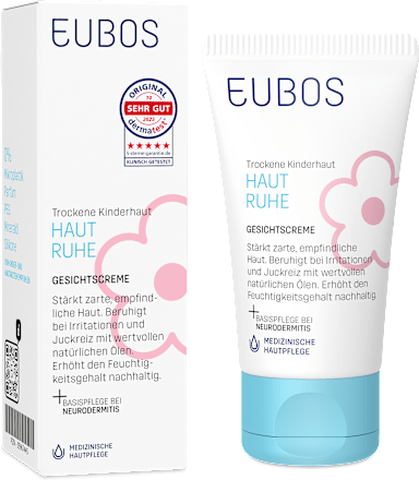 EUBOS Haut Ruhe Gesichtscreme, trockene Kinderhaut EUBOS