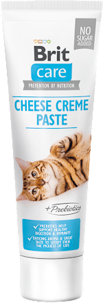 Pasta pre mačky care Cheese Creme Paste Brit
