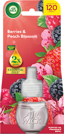 tekutá náplň do elektrického osvěžovače Lesní plody a broskev AIR WICK