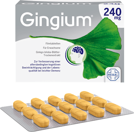 Gingium 240 mg Filmtabletten Gingium