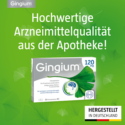 Gingium 240 mg Filmtabletten Gingium
