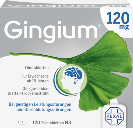 Gingium 120 mg Filmtabletten Gingium
