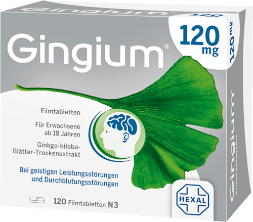 Gingium 120 mg Filmtabletten Gingium