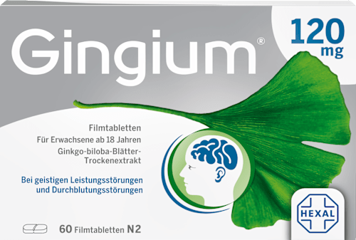 Gingium 120 mg Filmtabletten Gingium