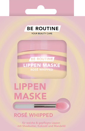 Lippenpflege Lippenmaske Rosé Whip BE ROUTINE
