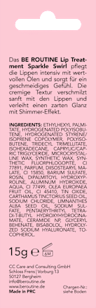 Lippenpflege Lip Treatment Sparkle Swirl BE ROUTINE