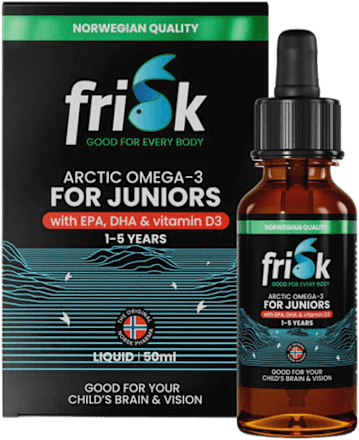 Prehransko dopolnilo omega-3 za otroke stare 1-5 let, vitamin D3, tekoče frisk GOOD FOR EVERY BODY