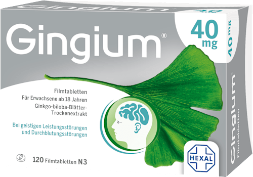 Gingium 40 mg Filmtabletten Gingium