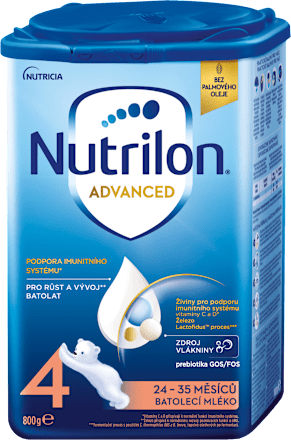 pokračovací mléčná kojenecká výživa 4 Advanced 24m Nutrilon
