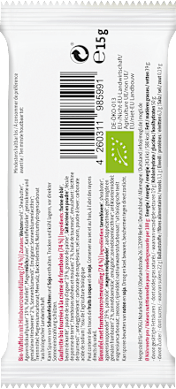 Kindersnack Himbeer Waffeln  MOGLi