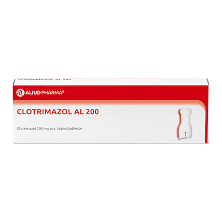 Aliud Pharma Clotrimazol AL 200mg Vaginaltabletten ALIUD PHARMA