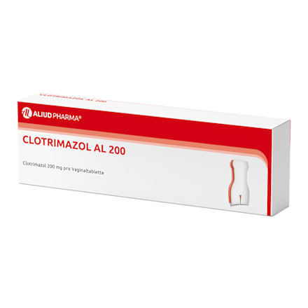 Aliud Pharma Clotrimazol AL 200mg Vaginaltabletten ALIUD PHARMA
