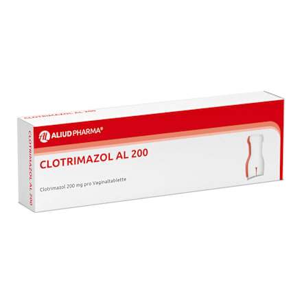 Aliud Pharma Clotrimazol AL 200mg Vaginaltabletten ALIUD PHARMA
