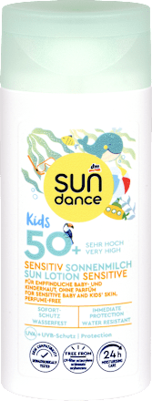 Kids Sensitiv otroško mleko za zaščito pred soncem, ZF 50+ sundance