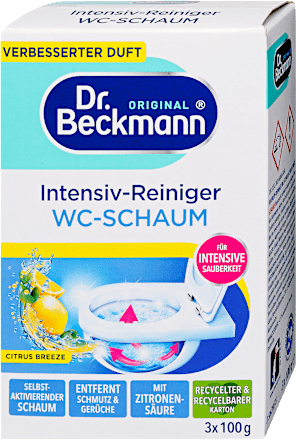 WC tisztító hab citrom illattal Dr. Beckmann