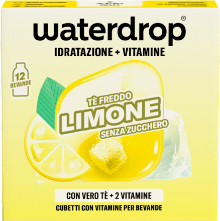 Microdrink al gusto di tè freddo al limone waterdrop