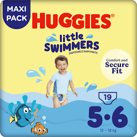 Schwimmwindeln Gr. 5/6 (12-18 kg), Maxi Pack Huggies Little Swimmers