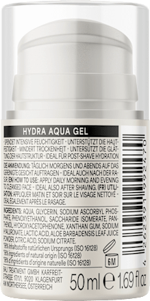 Feuchtigkeitscreme Hydra Aqua Gel BALI GENTS