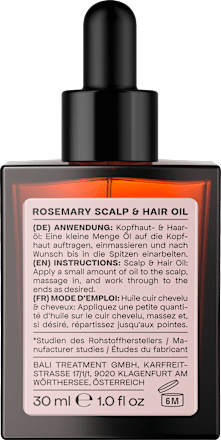 Haaröl Rosemary Kopfhaut & Haar BALI CURLS
