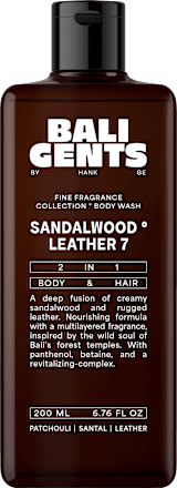 Duschgel Sandalwood Leather 7 2in1 BALI GENTS