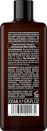 Duschgel Sandalwood Leather 7 2in1 BALI GENTS