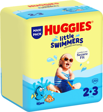 Schwimmwindeln Gr. 2/3 (3-8 kg), Maxi Pack Huggies Little Swimmers