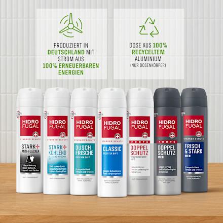 Antitranspirant Deospray Stark + Anti-Flecken Hidrofugal