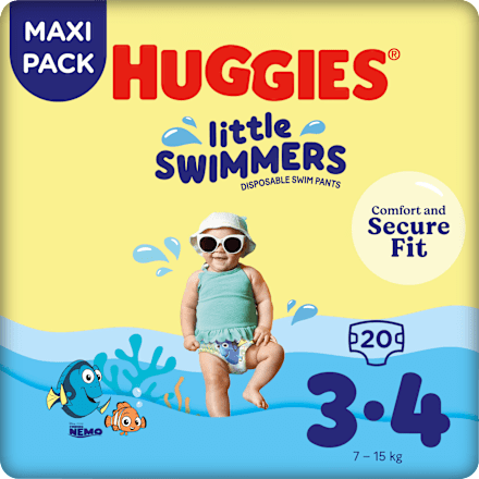 Schwimmwindeln Gr. 3/4 (7-15 kg), Maxi Pack  Huggies Little Swimmers
