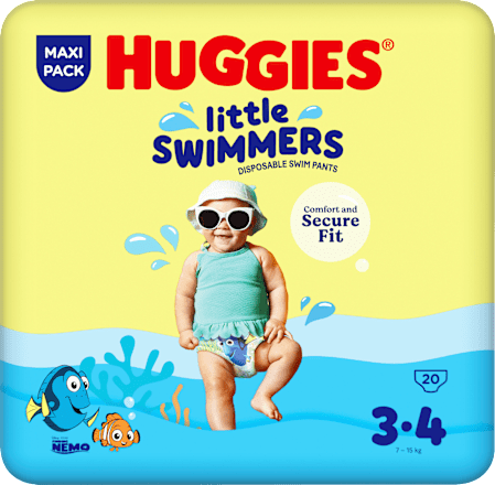 Schwimmwindeln Gr. 3/4 (7-15 kg), Maxi Pack  Huggies Little Swimmers