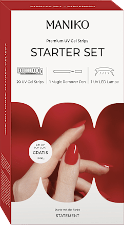 Starterset UV Gel Nagelfolien Statement Maniko