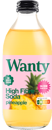 Napój z prebiotykiem o smaku ananasa Wanty