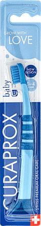 Detská zubná kefka Baby 4100 ultra soft, 0-4 roky CURAPROX