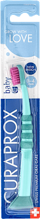 Detská zubná kefka Baby 4100 ultra soft, 0-4 roky CURAPROX