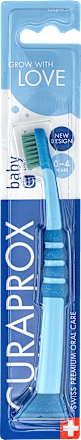 Detská zubná kefka Baby 4100 ultra soft, 0-4 roky CURAPROX
