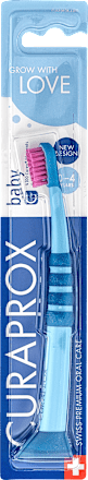 Detská zubná kefka Baby 4100 ultra soft, 0-4 roky CURAPROX