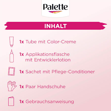 Haartönung Color-Crème 3-0 Schwarzbraun Palette Intensive Color Creme