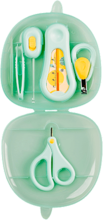 Set pentru îngrijire bebeluși 6în1 turcoaz babysnugg