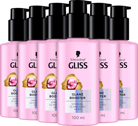 Haarkur Glanz Booster Liquid Silk Schwarzkopf GLISS