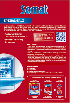 Geschirrspül-Salz Spezial Duo Power Experten Somat