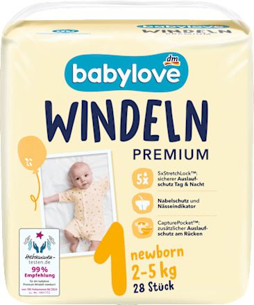 Scutece premium numărul 1 babylove