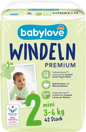 Scutece premium numărul 2 babylove