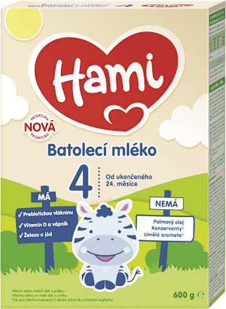 pokračovací mléčná kojenecká výživa 4 24m Hami