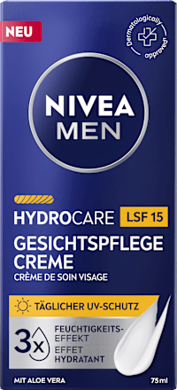 Gesichtscreme Pflege Hydrocare LSF 15 NIVEA MEN