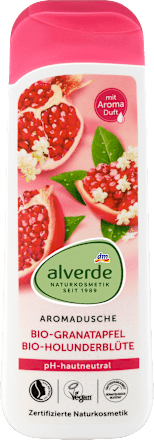 Aromatični gel za tuširanje – nar i cvijet bazge alverde NATURKOSMETIK