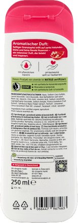 Ароматен душ гел с био нар и био цвят от бъз alverde NATURKOSMETIK