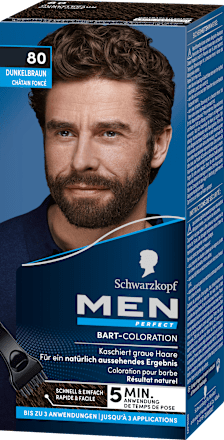 Bart-Coloration - Nr. 80 Dunkelbraun Schwarzkopf Men Perfect