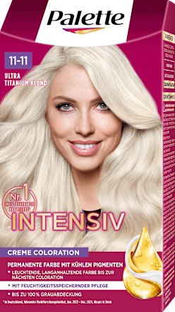 Intensiv-Creme-Coloration - Nr. 11-11 Ultra Titanium Blond Palette