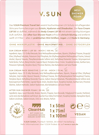 Reiseset Premium LSF 50 V.SUN