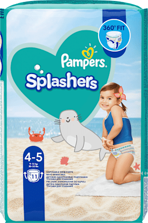 Schwimmwindeln Splashers Gr.4-5 (9-15 kg) Pampers Splashers